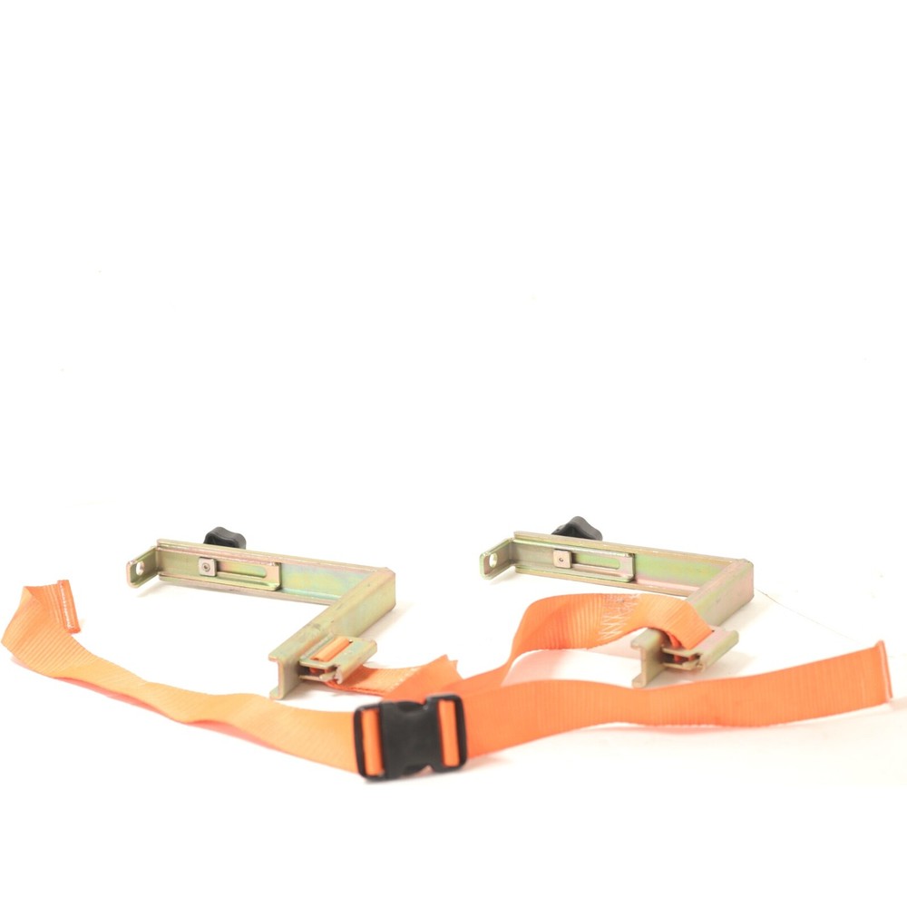 Cargo Smart E Track Adjustable Dual Track Brackets. New Open Box. 