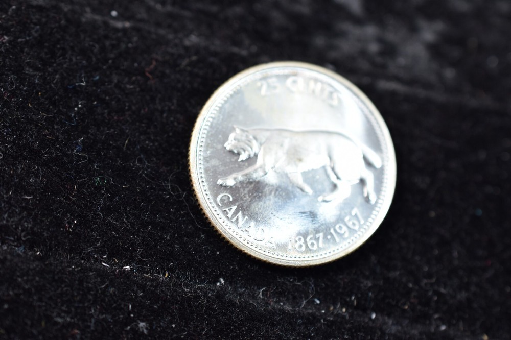 CANADA 1967 CENTENNIAL QUARTER