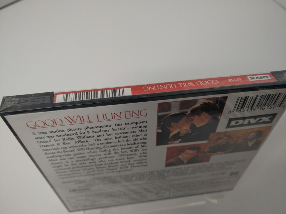 Good Will Hunting (Rare DIVX Format, 1998, Miramax)