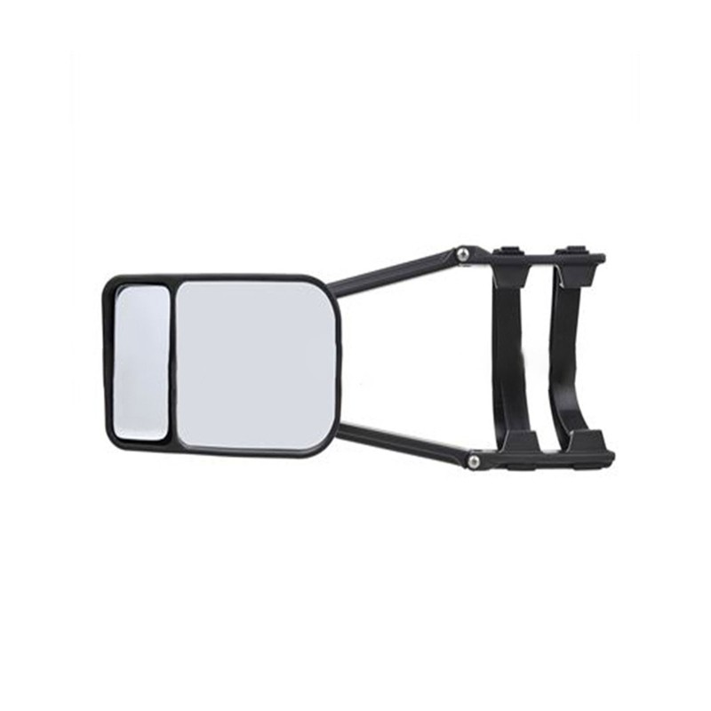 Clip-On Towing Mirror Adjustable Extendable Towing Mirror Dual View Mirror