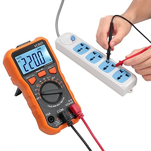 Autoranging Multimeter 6000 Counts AC DC Current Tester Voltage Meter Volt