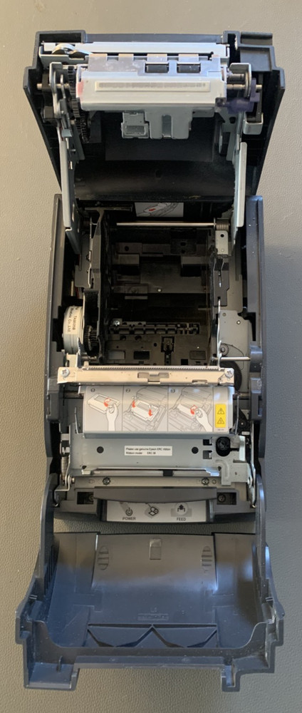 Epson TM-U220B M188B POS Receipt Printer Ethernet Network UB-E04 Tested No PS