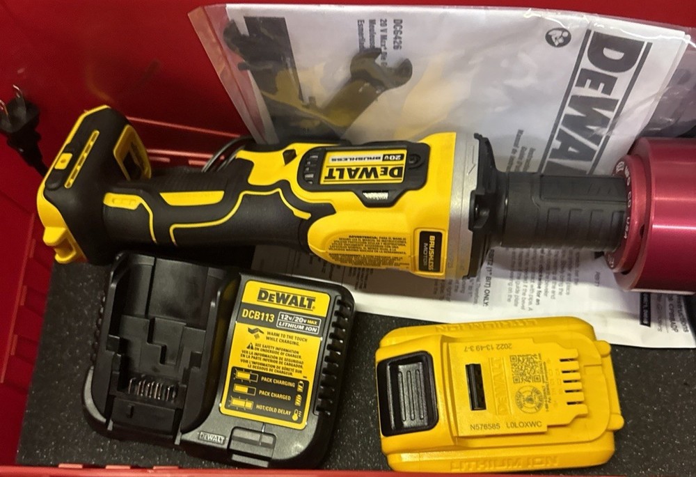 Reed Tool Bevel Boss Cordless Pipe Beveler Complete Kit 1” Bit