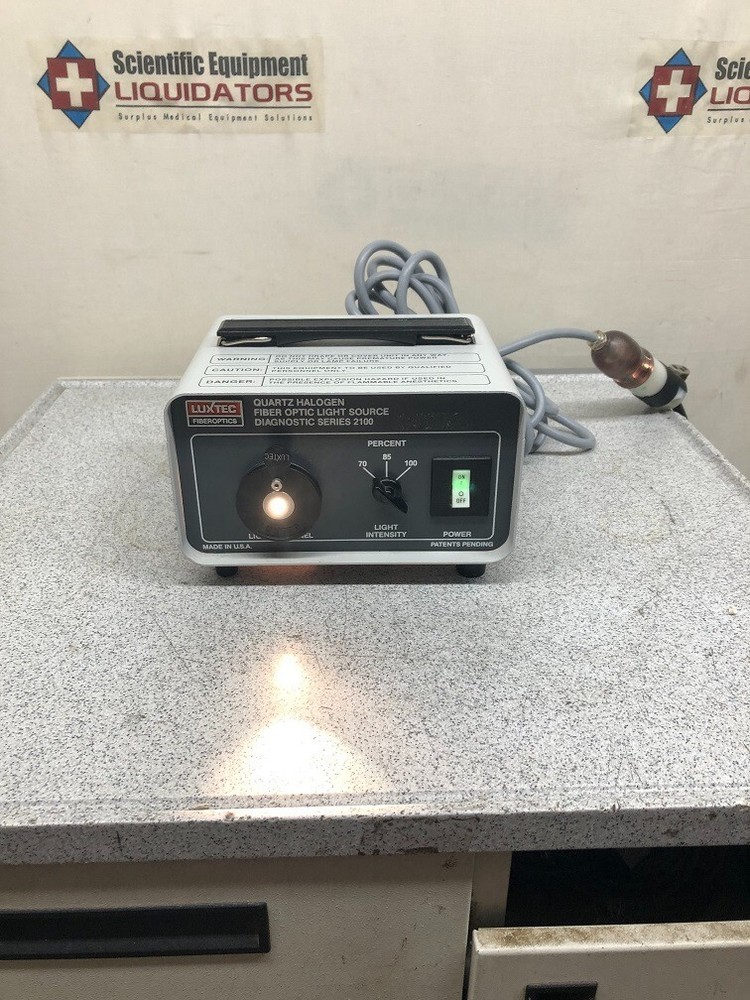 Luxtec 2100 Series Quartz Halogen Fiber Optic Light Source