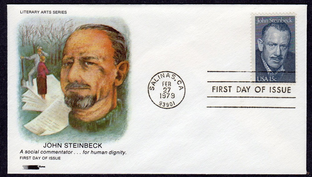 1979 John Steinbeck (Scott 1773) - Softone FDC NU65