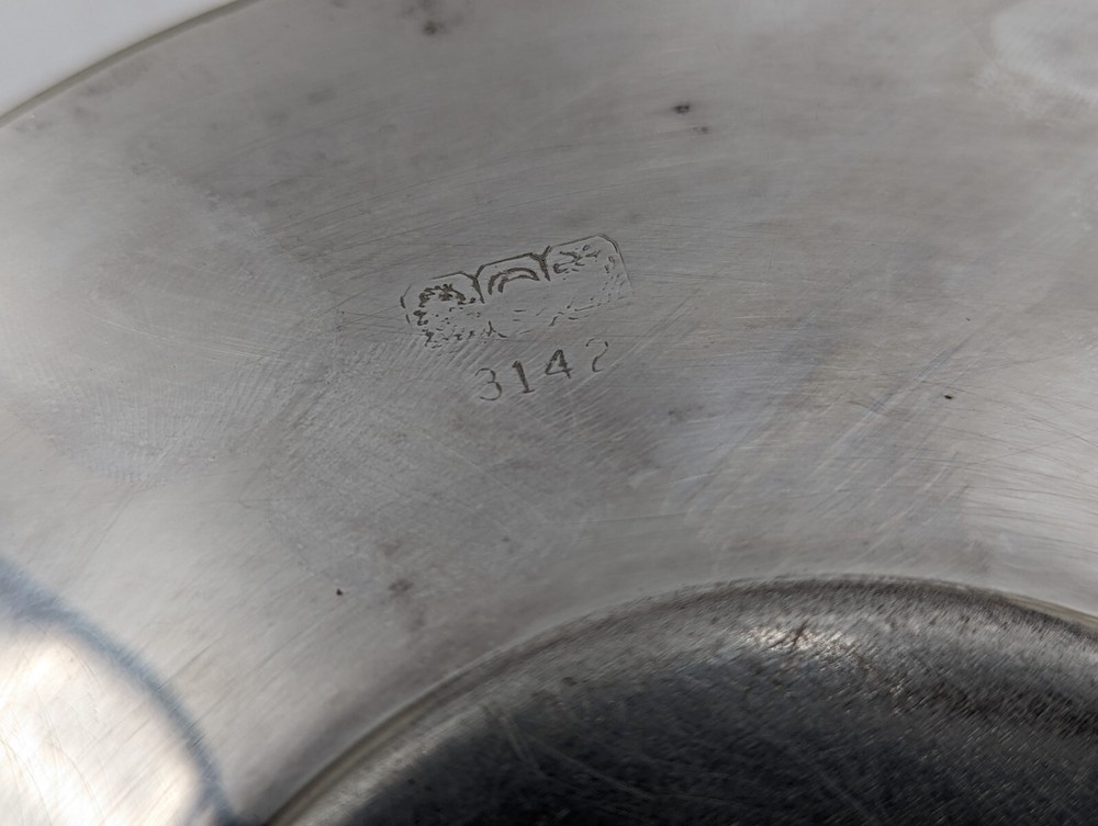 Crescent Silverplate Plate Dish 3142 6.5"