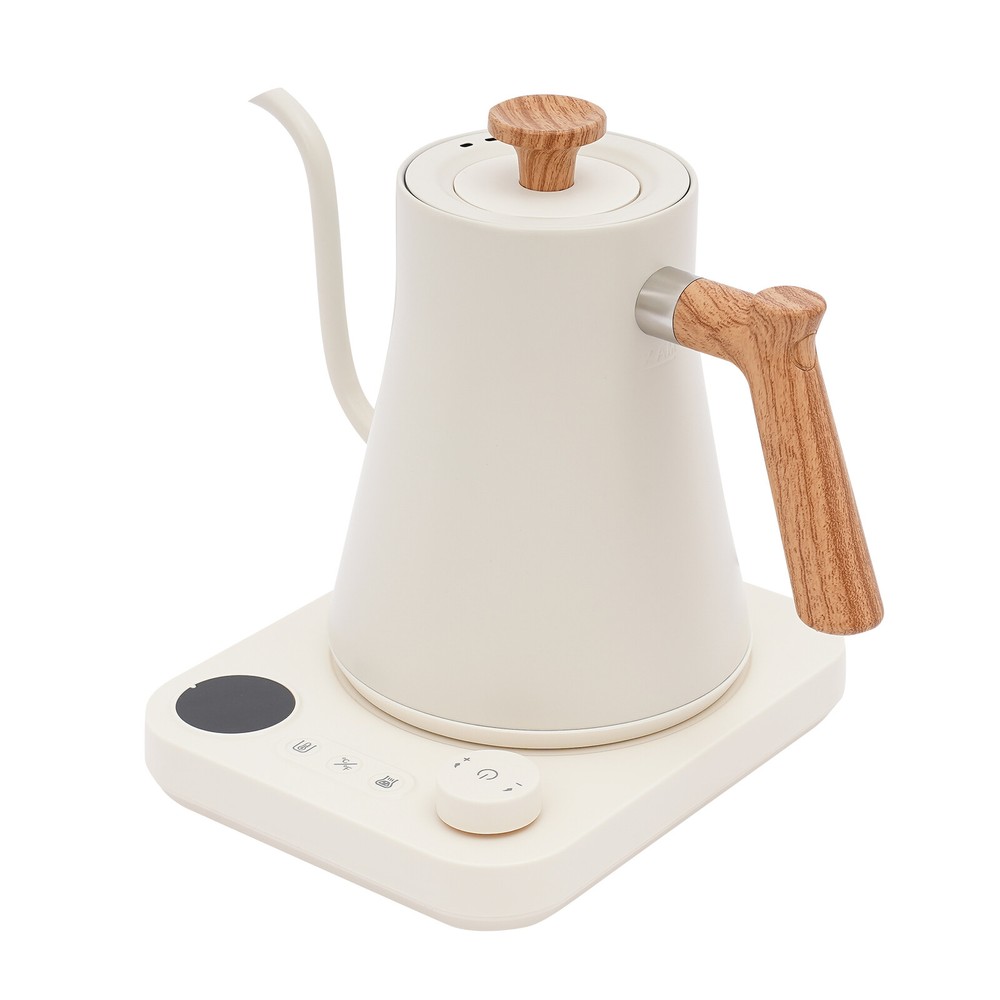 Tabletop Electric Gooseneck Kettle 1200W Electric Tea Kettle w/ Memory Function