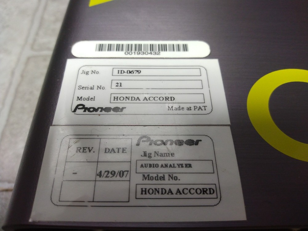 TEXIO LA-1490 Real-Time Analyzer - UNTESTED - AS IS