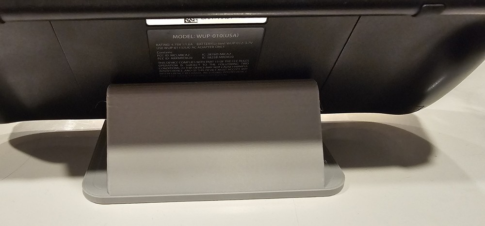 3D Printed Nintendo Wii U Game Pad Controller Display Stand