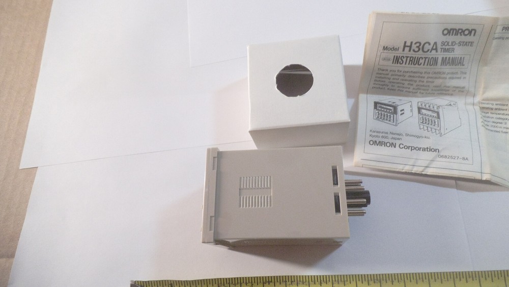 Omron H3CA-8 solid state timer 24vdc