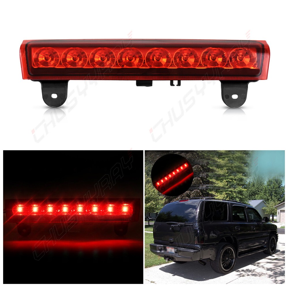 2025 new Led 3rd Third Brake Light For GMC YUKON 2000-2006 Red