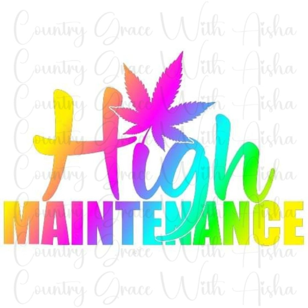 Sublimation Transfer High Maintenance Ready To Press Heat Transfer