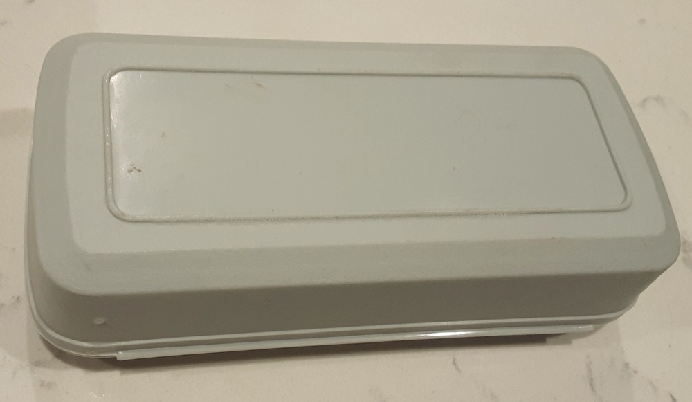 Vintage Sewing Machine Plastic Storage Case Box