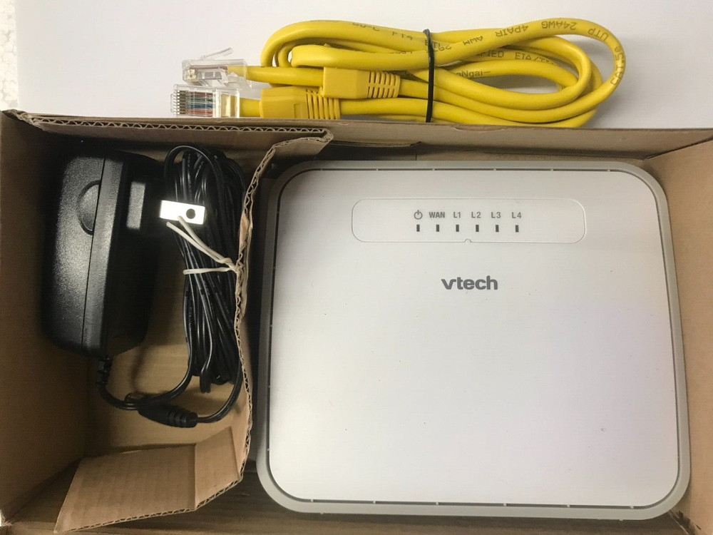 VTECH VNT814 4 Port Ethernet Router - NEW