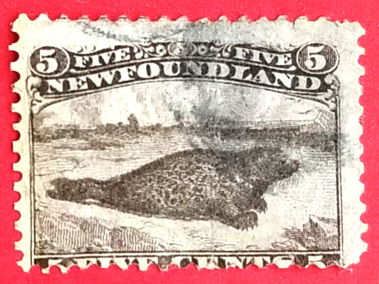 Canada Newfoundland #25 Harp Seal Used CV$300