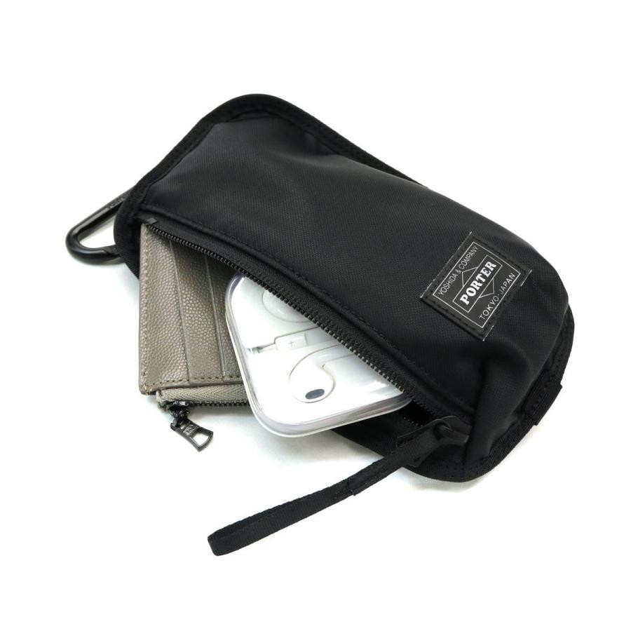 PORTER YOSHIDA COMPART POUCH Black 538-16169