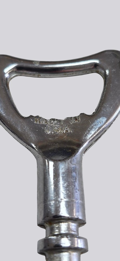 Irvinware Chrome Wing Corkscrew & Bottle Opener – Vintage Barware Tool