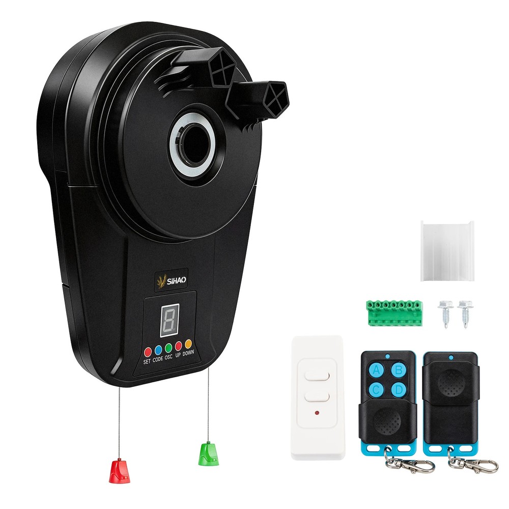 Garage Door Opener Automatic Electric Rolling Operator Gate Remote Control Racks