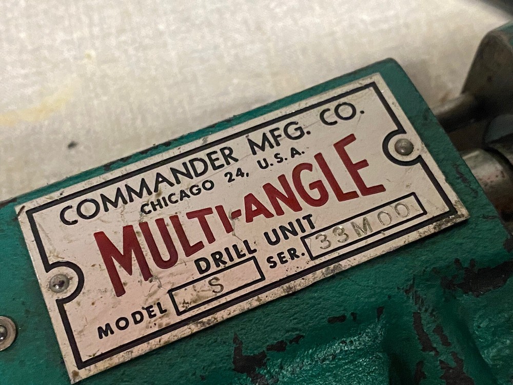 COMMANDER Multi Angle Drill Unit Model S