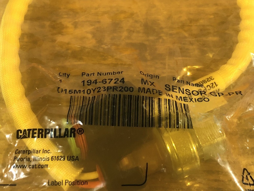 Caterpillar 194-6724 Pressure Sensor