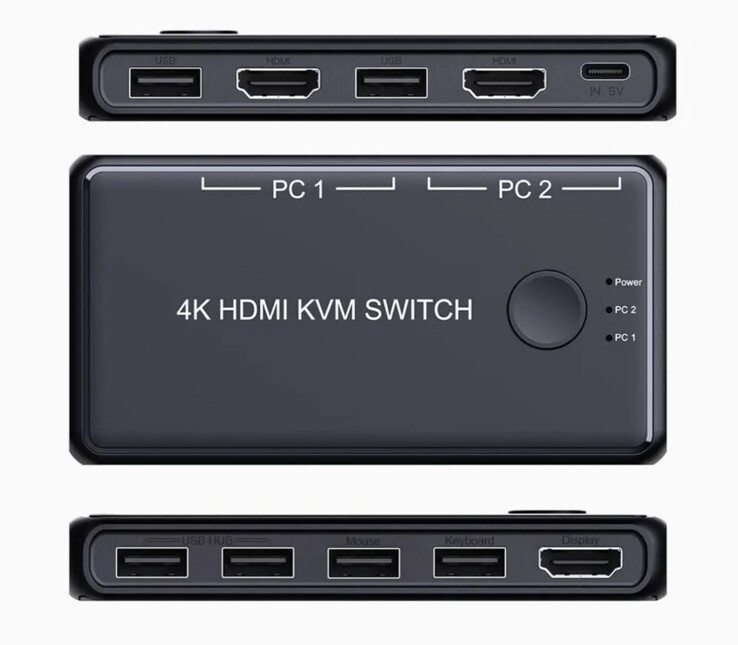4K HDMI KVM Switch,