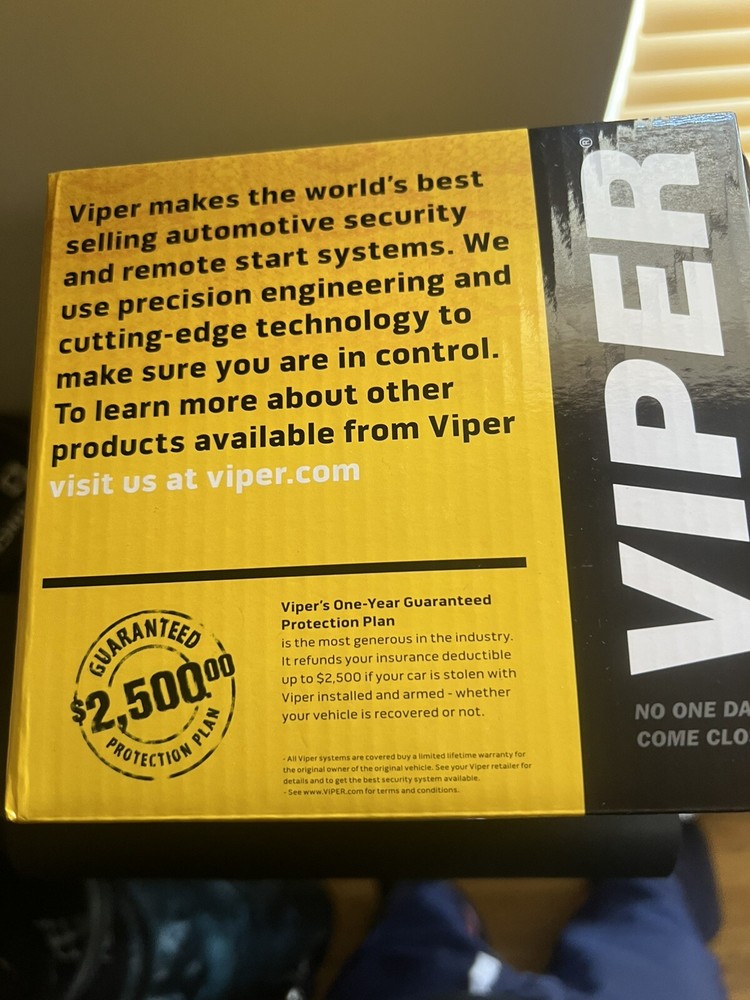 Viper LCD 2 Way Remote Start System One Mile Range. 5706v Viper