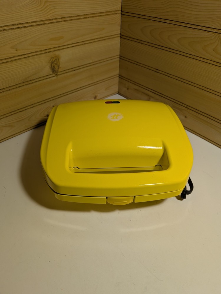 Treat Time Mini Waffle Stick Maker. Yellow