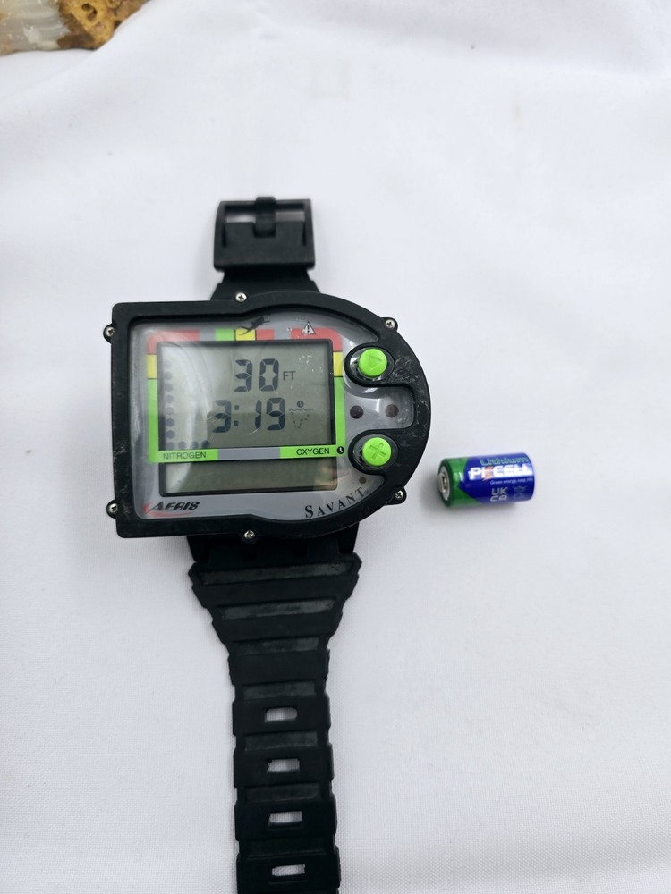 AERIS Savant Wrist Dive Computer Unested PARTS REPAIR