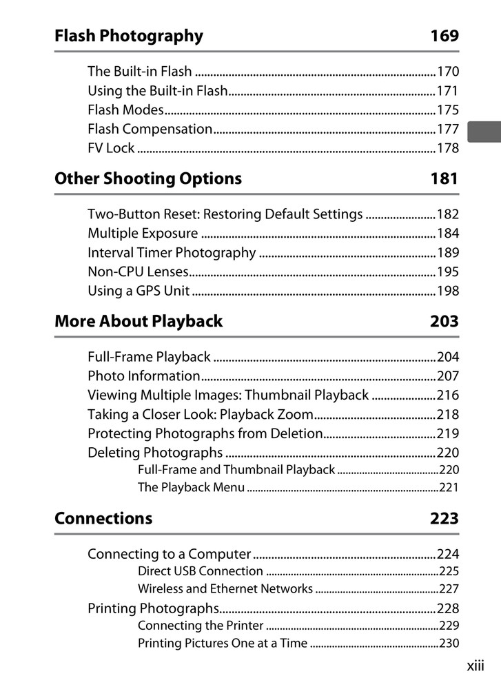 Nikon D300s — User Manual Owners Reference — 1/2 Size, 5.5" x 8.5" Small Compact