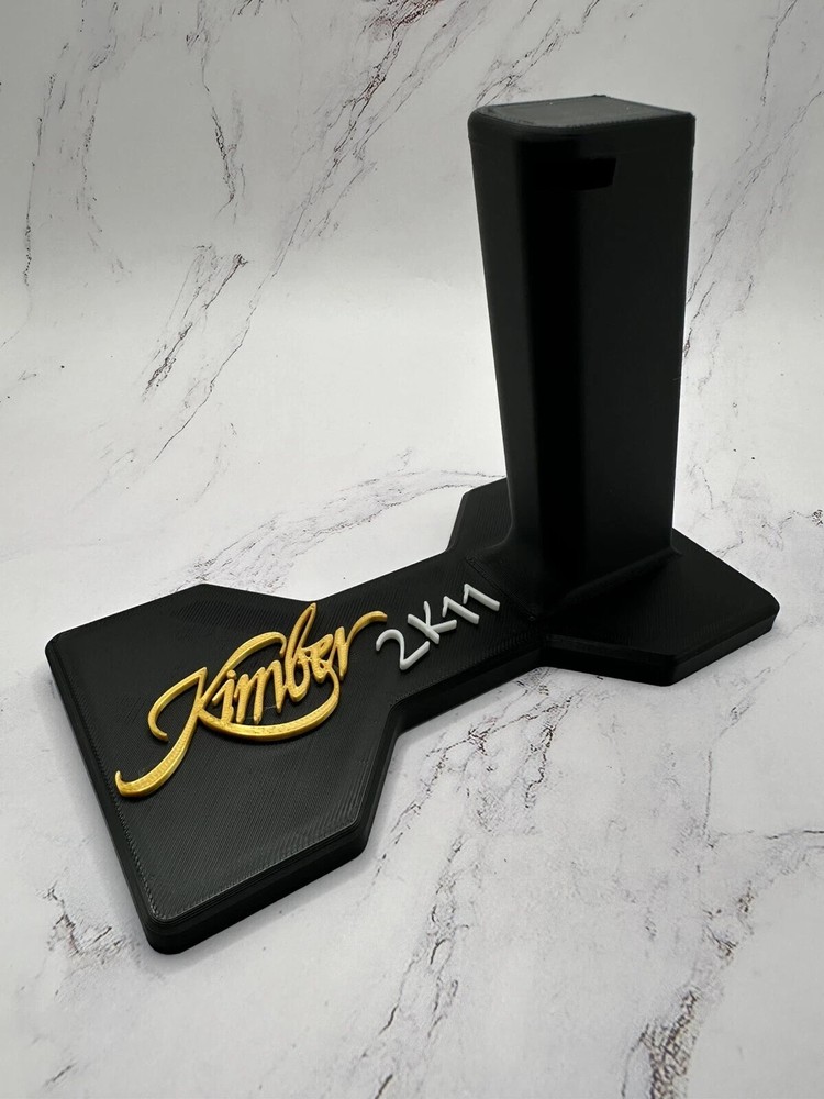 Kimber 2K11 Double Stack Pistol Display Stand and safe organizer