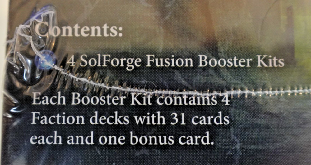 Solforge Fusion Booster Kit Display SEALED