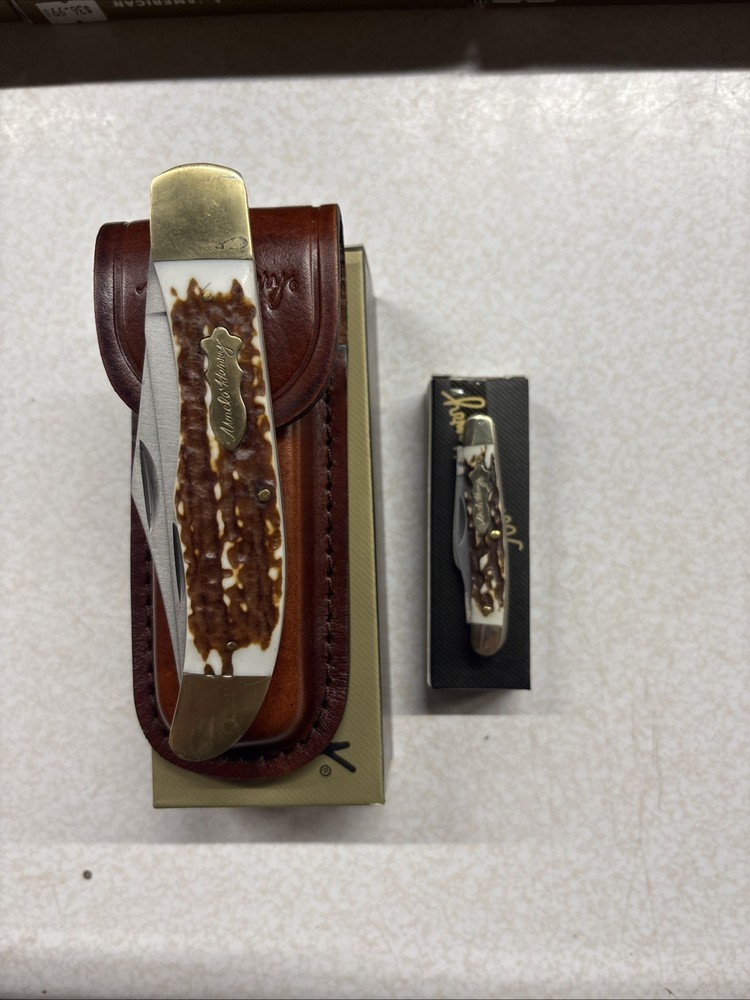 Old Timer Father/Son Knife Gift Lot (Next Gen Staglon)