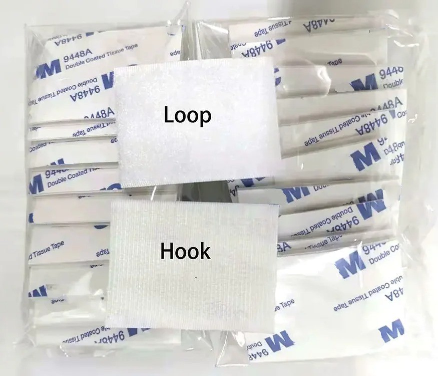 10Pcs Self Adhesive Hook & Loop Tape Fastener
