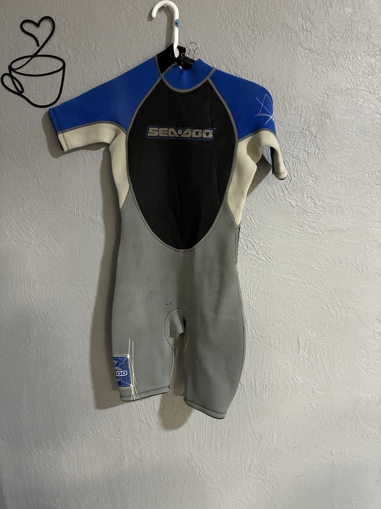 Sea-Doo YOUTH/JUNIOR Spring Shorty Wetsuit Size 12