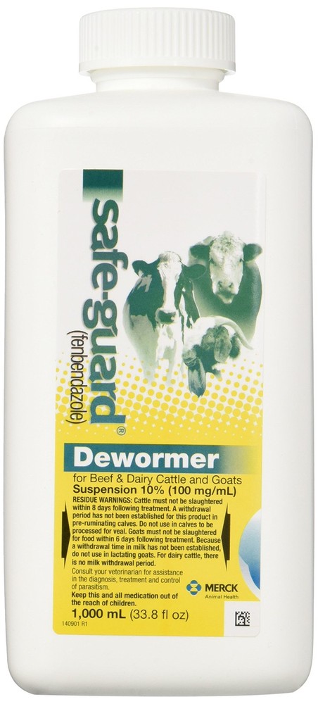 Safe-Guard Suspension Cattle  Sheep Dewormer