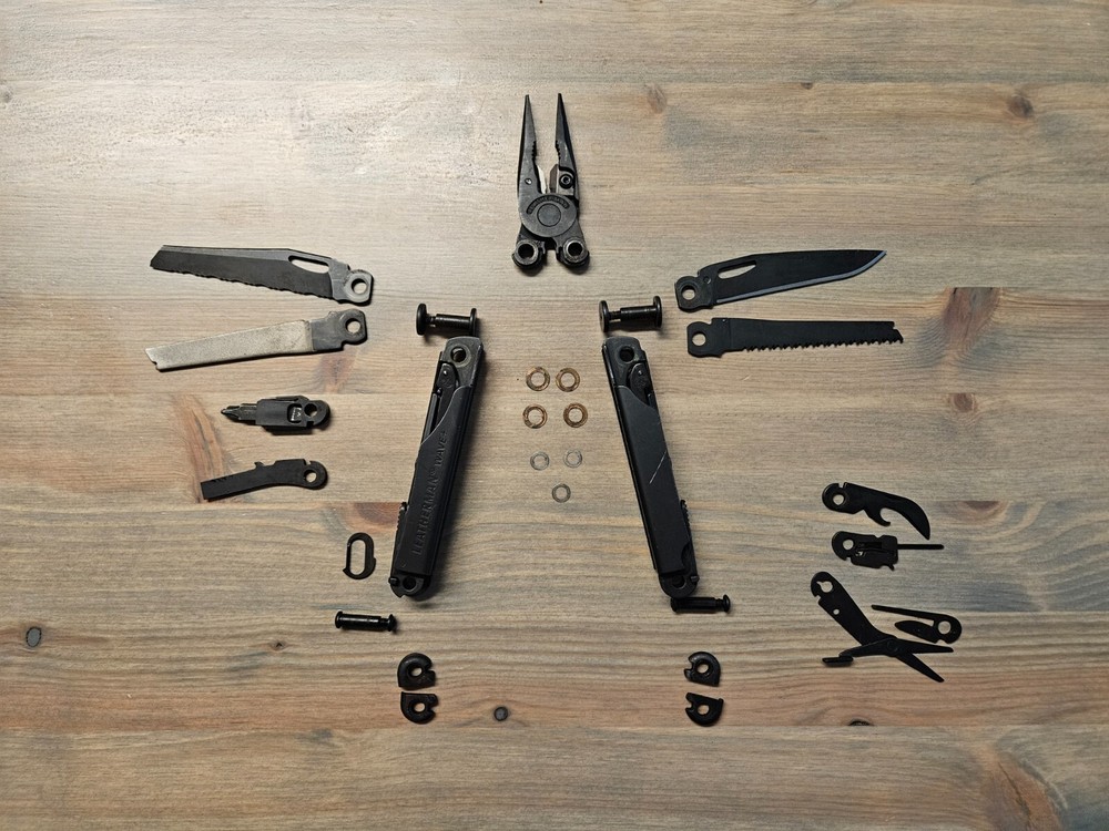 Used Leatherman Wave+ Parts (Select individual tools from pulldown)