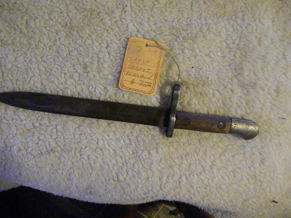 Turkish Mauser M1935 Bayonet only...
