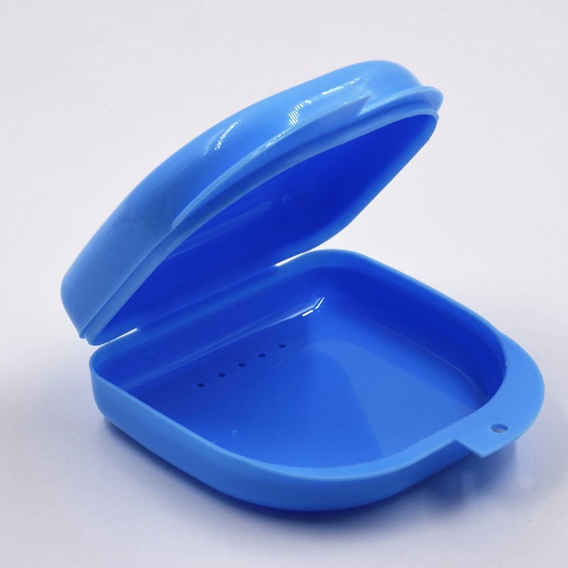 10Pcs Dental Retainer Denture Storage Case Box Mouthguard Container Assorted