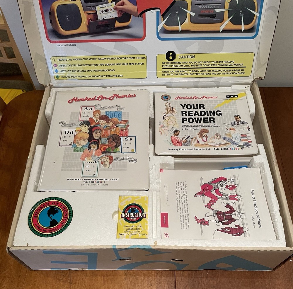 Hooked On Phonics SRA Reading Power Classic Vintage *Set As Is*🔥🔥