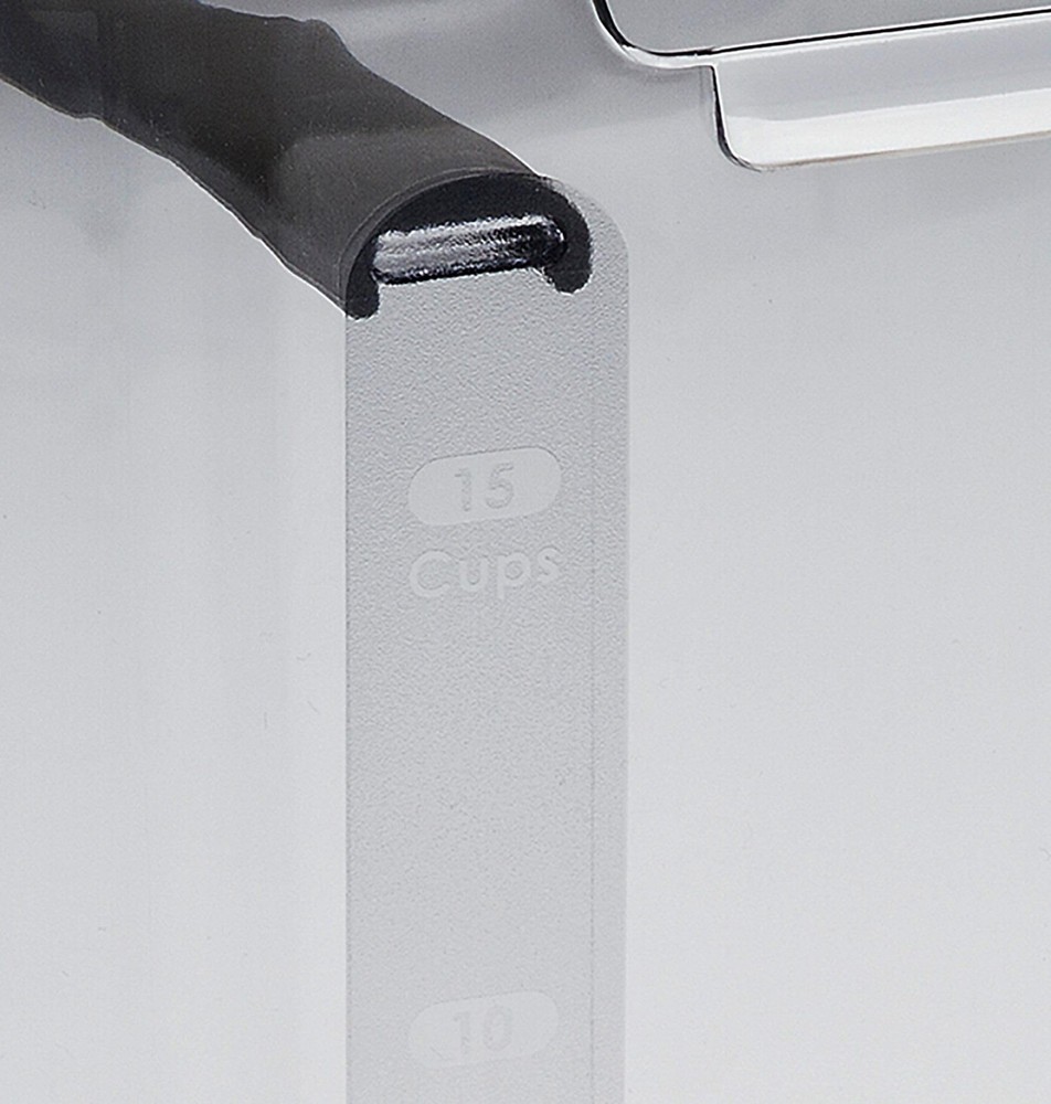 Flour Storage Container, 4-Quart, BPA-Plastic, Dishwasher Safe