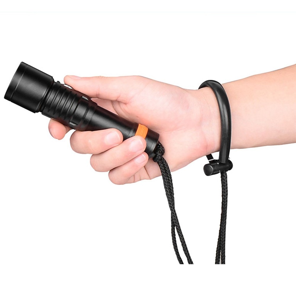 Orcatorch D530 1300 Lumens Cold White Dive Light with SH01 Snap Hook