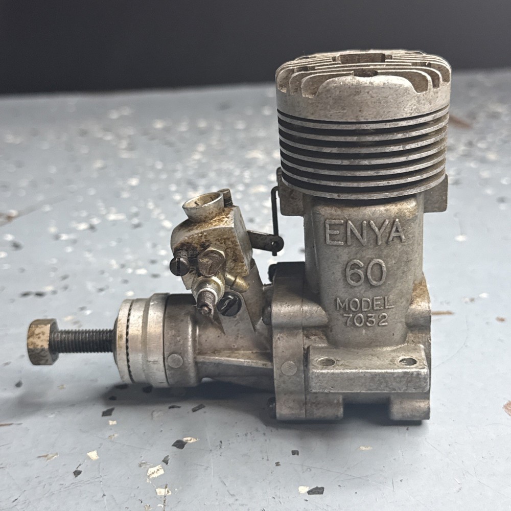 ENYA 60 Model 7032 Vintage RC Airplane Engine