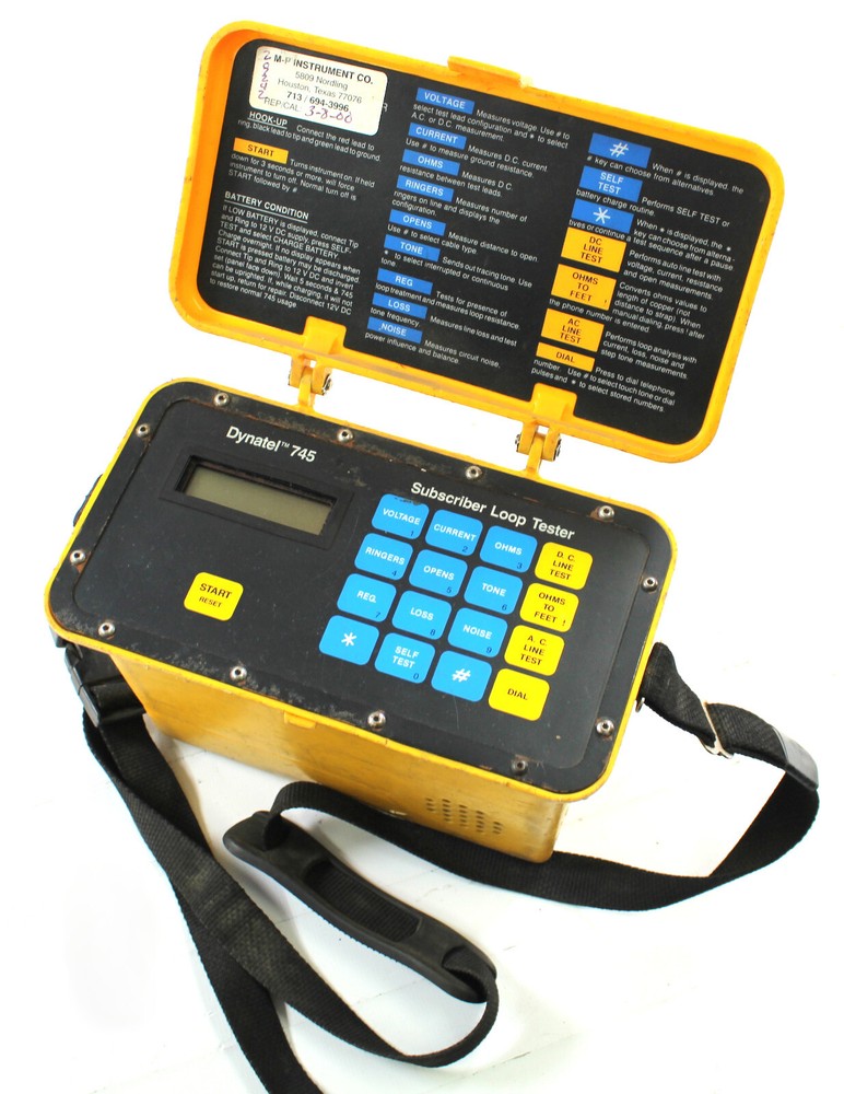 3M Dynatel 745 Compact Telephone Subscriber Loop Tester