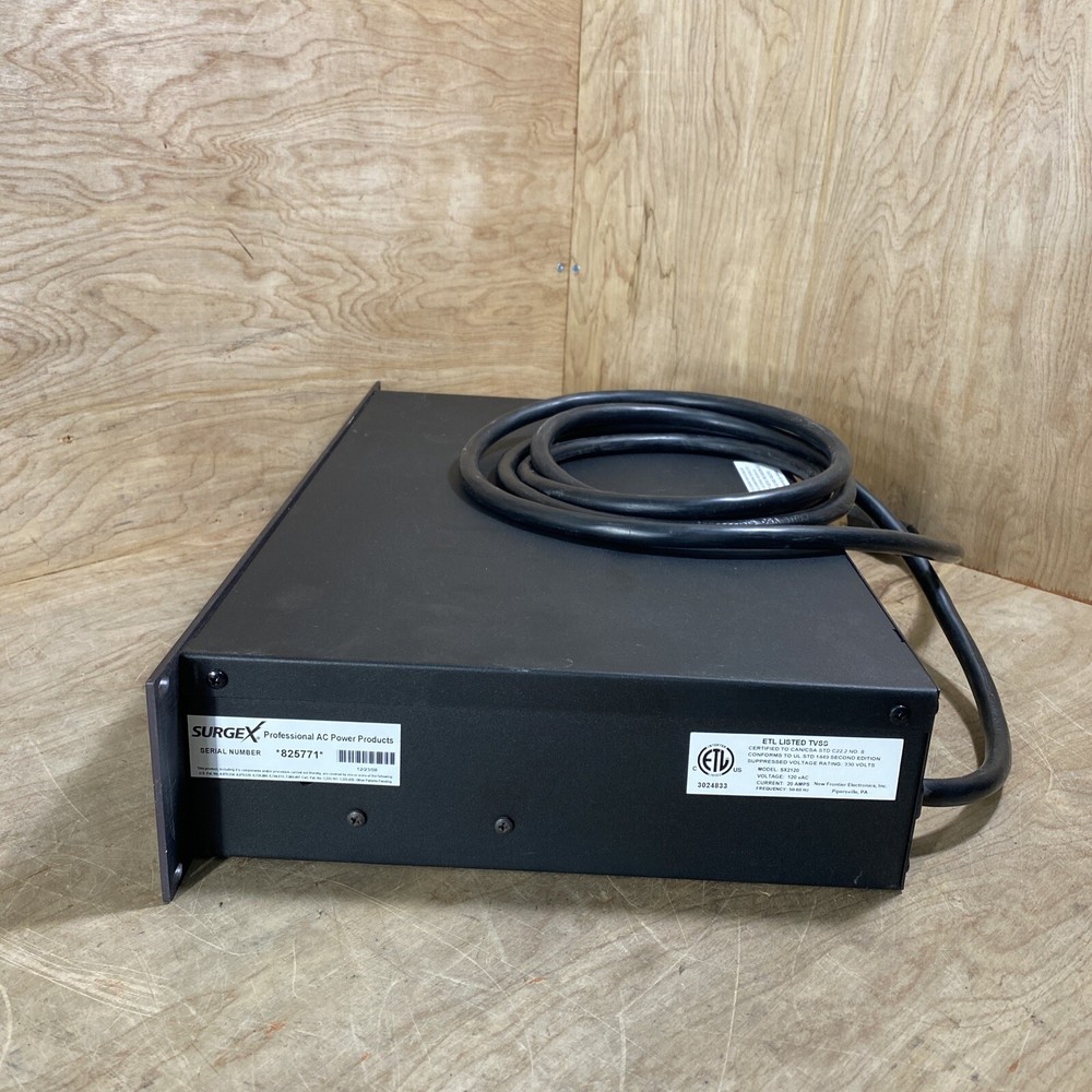 Surgex SX-2120 Advanced Series Mode Surge-Eliminator Power Conditioner READ