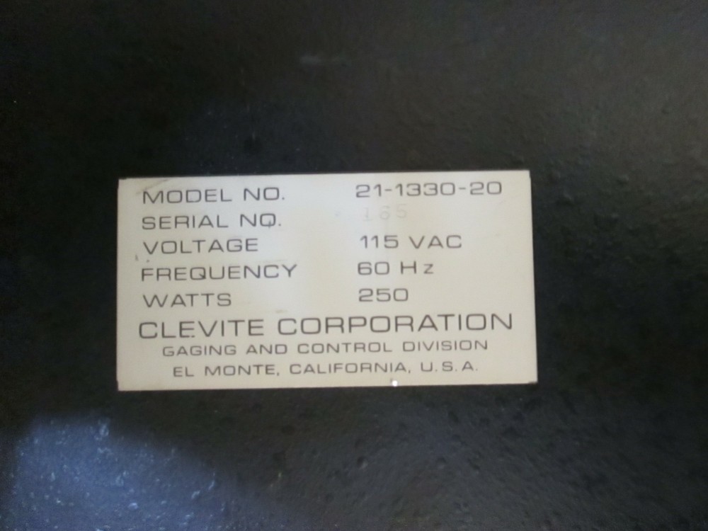 Clevite 21-1330-20, Analyzer Control, Used