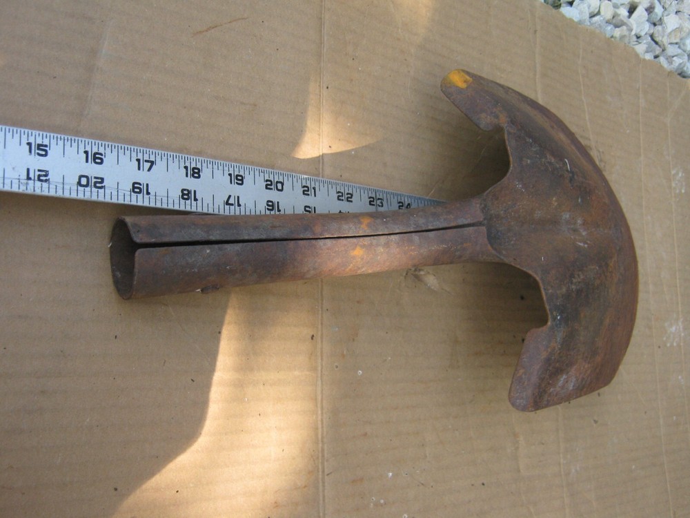 Metal Shovel no handle Rustic Original Vintage Primitive