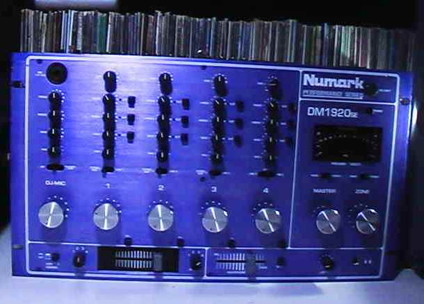 Numark PPD mmx-2000 rotary preamp mixer. Uber Rare!