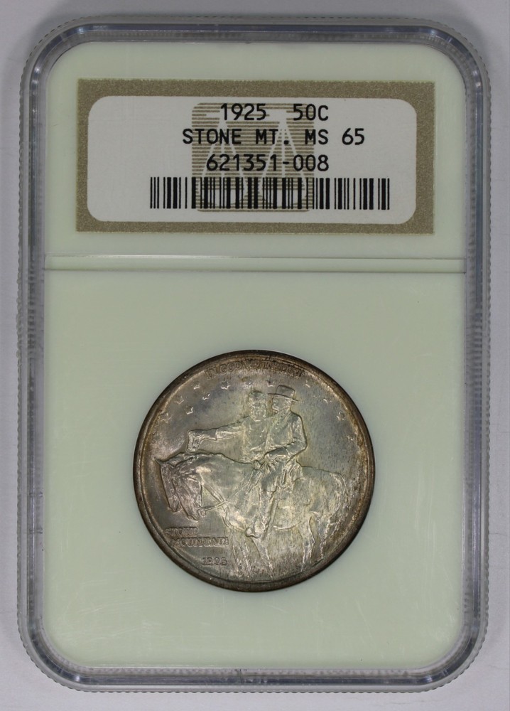1925 Stone Mountain Commemorative Half Dollar NGC MS65