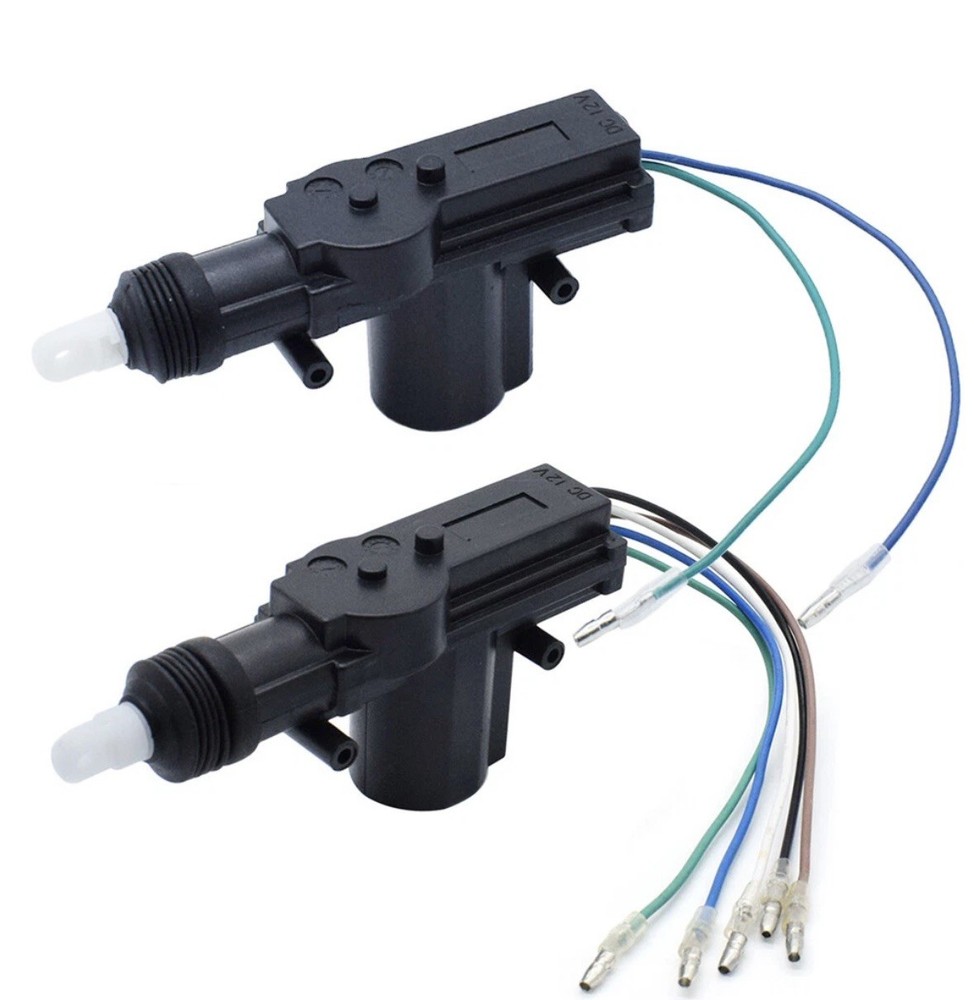 Remote Central Locking System Universal Kit for 4 Doors, Provides Keyless Entry