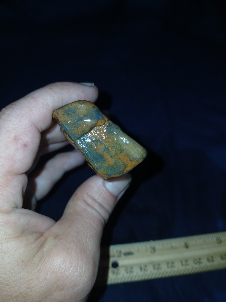 4.5 oz Texas Orange Petrified